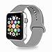 IYOU Sport Band Compatible with Watch Band 38MM 42MM, Soft Silicone Replacement Sport Strap Compatible with 2018 Watch Series 4/3/2/1