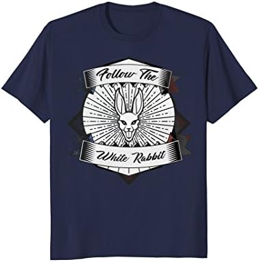 Q Anon Follow The White Rabbit T-shirt