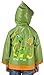 Puddle Play Little Boys' Dinosaurs Waterproof Outwear Hooded Rain Coat - Toddler