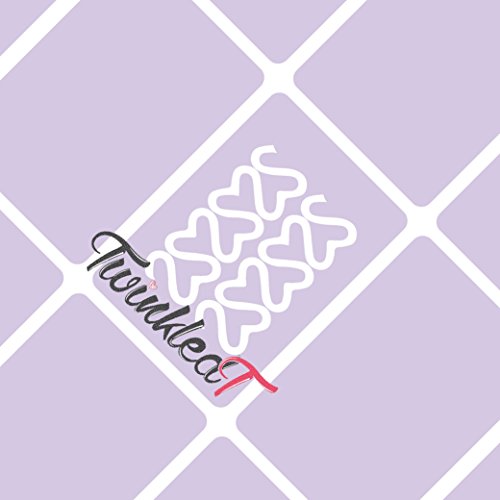 Original Love Chain Nail Vinyls By Twinkled T - 1 Sheet of 36 Chains