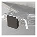 CURT 22750 Black Steel Trailer Hitch Cover, Fits 2-Inch Receiver