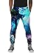 UNIFACO Men Women 3D Printed Galaxy Sweatpants Cool Graphric Sports Jogging Pants L