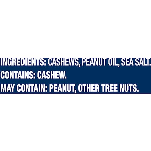PLANTERS LIGHTLY SALTED WHOLE CASHEWS (8.5 OZ CANISTER)