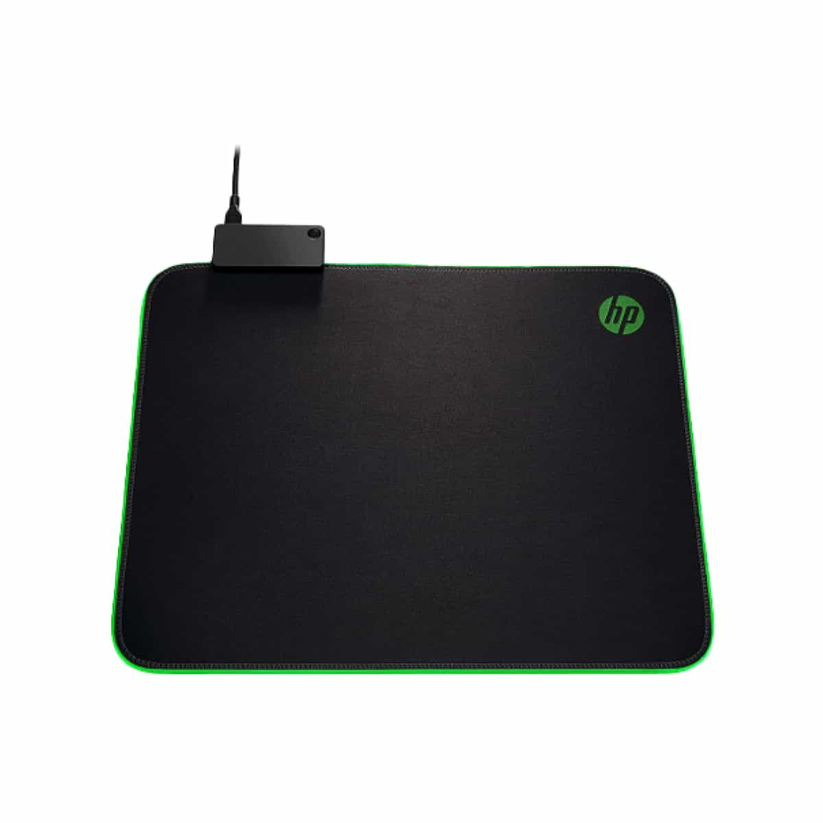 HP Pavilion Gaming Mouse Pad 400, USB Pass Through, RGB LED, Anti-Fray & Non Slip