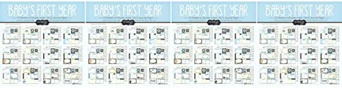 Scrapbook Customs Baby Boy First Months Scrapbooking Kit (Fоur Расk)