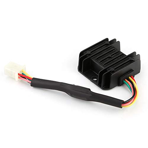 5 wire 12v Rectifier motorcycle, Motorcycle 12V battery regulators Voltage Regulator Rectifier With 5 Pins For Universal Motorbike Quad Scooter