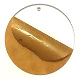 Clear Acrylic Discs by The Chunky Hunk - Set of 25 - Enough Keychains to Start Making Some Serious Side Money - Allows You to Make The Highest Quality Keychains or Jewelry (1 inch)