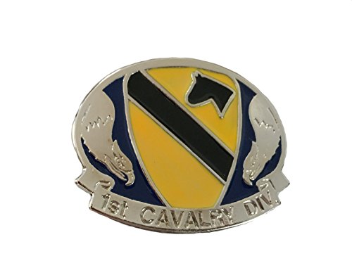 U.S.1st Calvary DIV Military Belt Buckle Made in USA