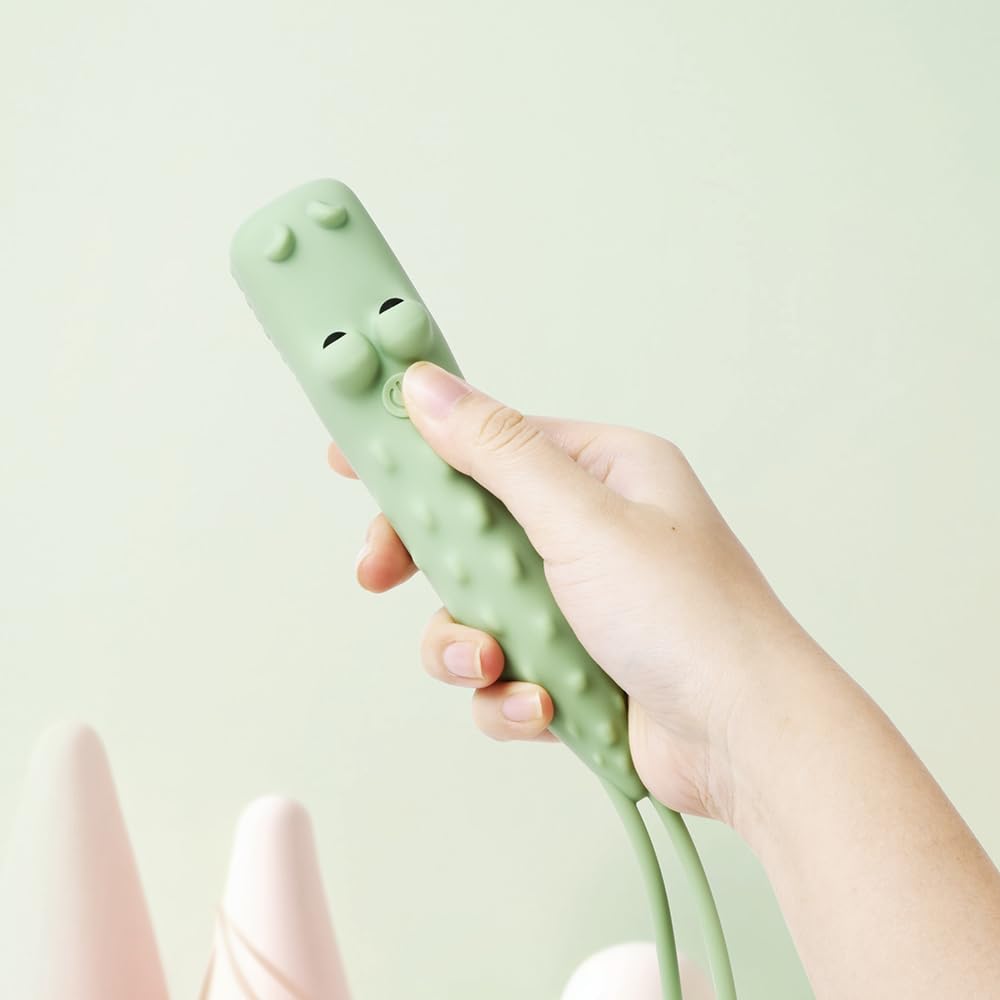 YZYOE New Rechargeable Crocodile LED Flashlight, Cute Animal Shaped Silicone Flashlight, Comfortable Touch Long Press to Adjust Brightness Portable Outdoor Lighting Creative Light.