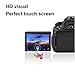 Foto&Tech Premium Quality Tempered Precision Optical Glass Screen Protector Compatible with Canon 80D/70D/T5i LCD with Scratch Proof 9H Hardness,HD,Ultra Clear,100% TOUCHSCREEN SENSITIVITY,Slim