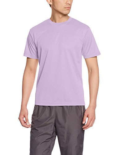 [グリマー] 半袖 4.4oz ドライTシャツ (クルーネック) 00300-ACT ライトパープル 3L (日本サイズ3L相当)