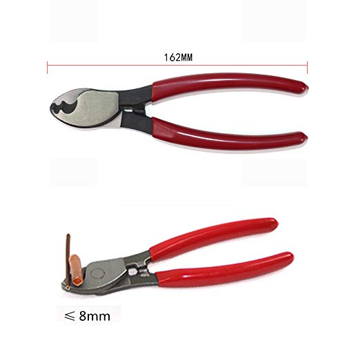 szdealhola Copper Steel Capillary Tube Cutter 1-6mm O.d Wire Cutting Plier Hand Tool - Thumbnail 5