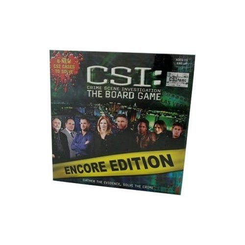 CSI: Crime Scene Investigation The Board Game ENCORE EDITION