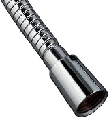 Wirquin 60720790 Metal Shower Hose 1.5m Hydrotherapy Chrome Stainless Steel view 3