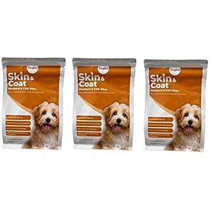 Dogista Skin & Coat Mackerel & Cod Bites, 750 g (Pack of 3)
