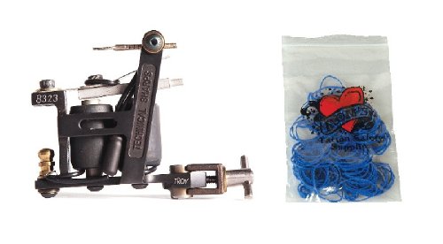 Technical Tattoo Supply Black Iron Hybrid - Professional Tattoo Machine