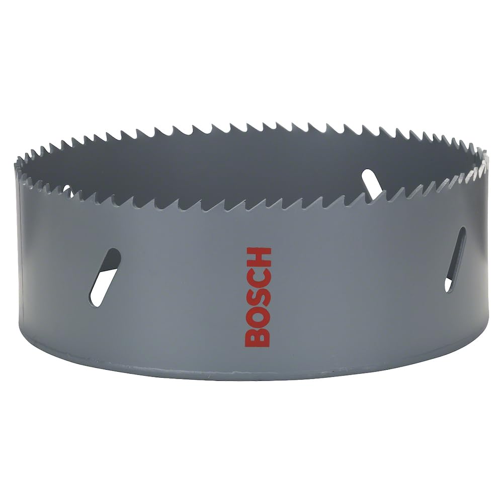 Bosch Professional 1x Hole Saw HSS Bi-metal for standard adapter (for various materials, Ø 140 mm, Accessory Rotary Drill)