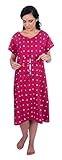 Smart Hospital Delivery Gown (L/XL, Berry)