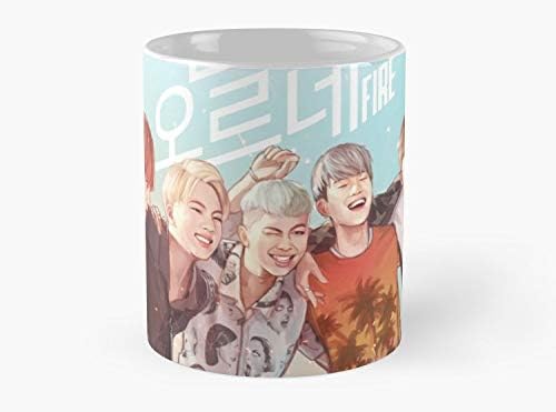 BTS HYYH | Fire Mug Mug Coffee Mug - 11 oz Premium Quality printed coffee mug - Unique Gifting ideas for Friend/coworker/loved ones