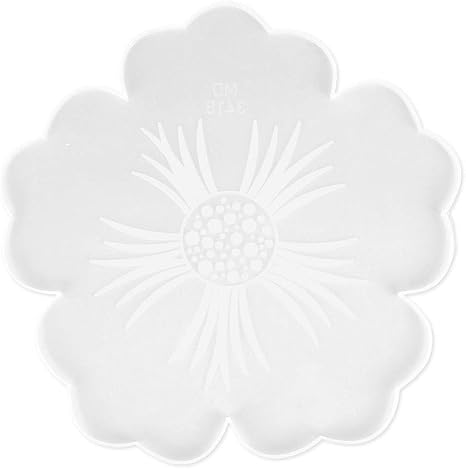 Amazon Co Jp Bennyue Jp コースター レジン シリコンモールド 花 葉 2サイズ レジン型 樹脂粘土 手作り エポキシ樹脂 抜き型 Diy用 大1pc ホビー
