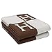 H-Blanket wool Cashmere Knitted Throw Blanket for Couch/Chair/Love Seat/Car Camping Blanket Shawl (55