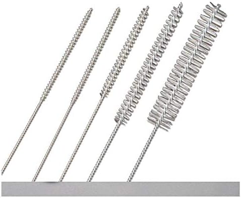 Brush Instrument Cleaning Safeclean 18"x1mm 3 NYL Brstl Wht 2/Pk