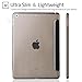 Ztotop iPad 9.7 Case 2018 iPad 6th Generation Case / 2017 iPad 5th Generation Case,Smart Ultra Slim Lightweight Trifold Stand Cover with Hard Back for ipad 9.7 Black