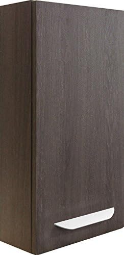 Fackelmann Lavella Left Wall Cabinet Oak Oak Cognac Bathroom Furniture Amazon Co Uk Kitchen Home