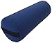 Bean Products Yoga Bolster - Handcrafted in The USA with Eco Friendly Materials - Studio Grade Support Cushion That Elevates Your Practice & Lasts Longer - Rectangle, Cotton Medium Blue