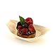 CiboWares Wooden Serving Boat, 3.5