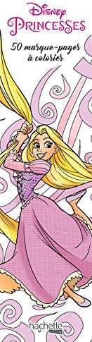 50 Marque-pages Disney Princesses à colorier