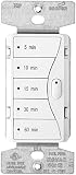 Eaton 9590AW 5-Button Preset Minute Timer, Alpine White