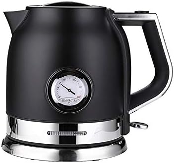 YHML 1.8L BPA-Free Stainless Steel Electric Kettle, Fast Heating, Automatic Shutdown and Boiling Drying Protection, LED with Water Temperature Control Instrument