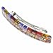 GlassOfVenice Murano Glass Color Splash Millefiori Hair Clip