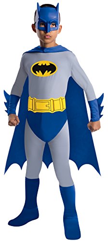 Batman The Brave and The Bold Batman Costume with Mask and Cape, Small