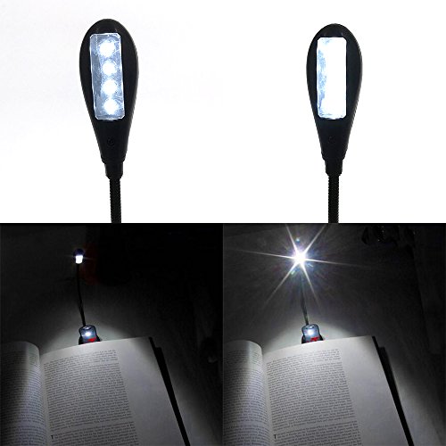 CLOUDMUSIC LED Lights Music Stand Lights Book Lights Reading Laptop Lights Clip-on Chargeable Flexible Adjustable Light-weight For Musical Stand Book Reading Laptop