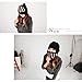 Leegoal Roman Knight Helmet Visor Cosplay Knit Beanie Hat Cap Wind Mask