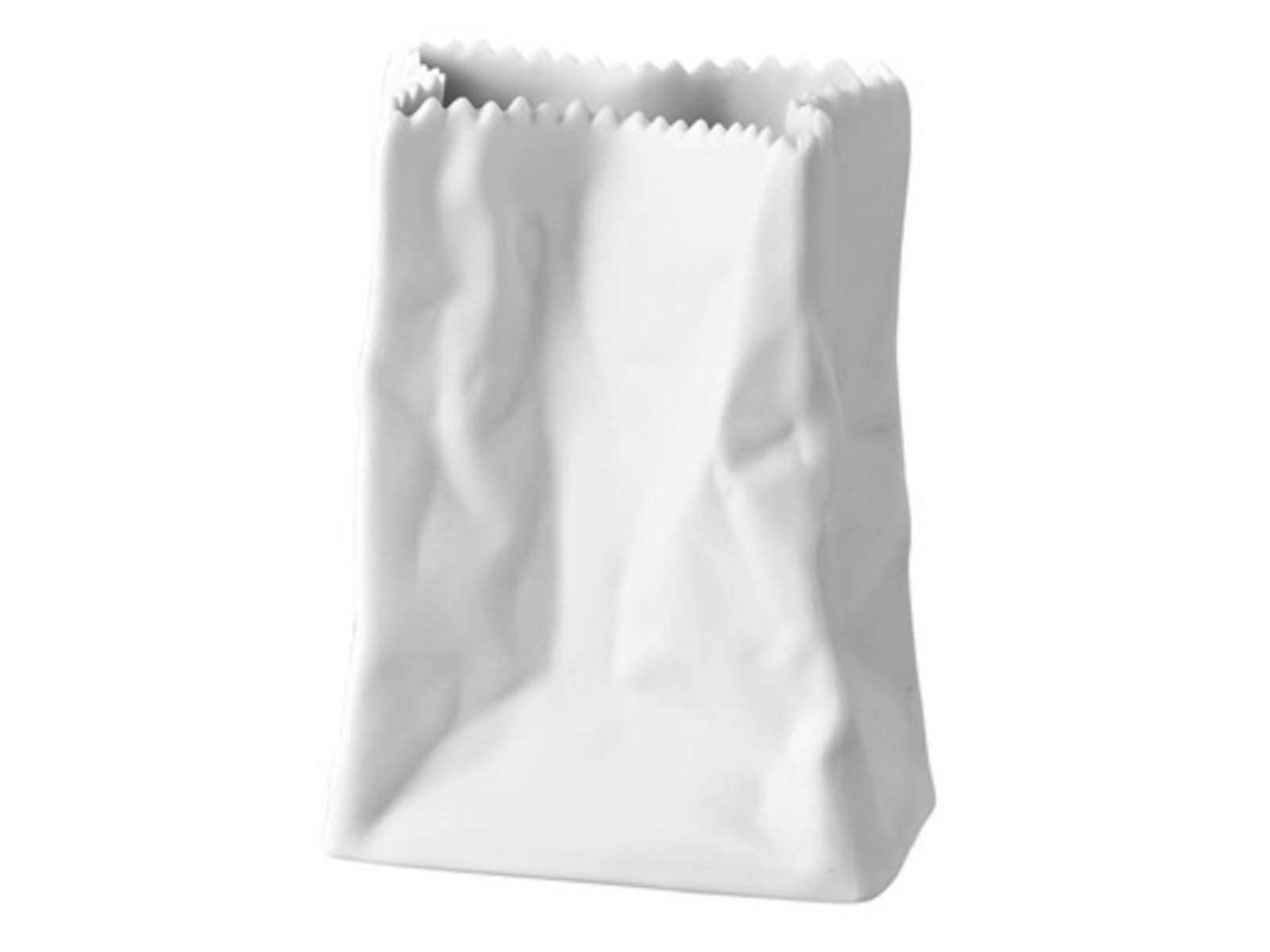 Rosenthal Tütenvase 13581-800001-26009 Miniature Vase Porcelain Height 9 cm White