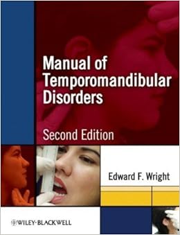Manual of Temporomandibular Disorders Manual of Temporomandibular Disorders