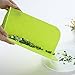 Rinse & Strainer Foldable Cutting Board, Veggies & Fruit Cutting Board, BPA-Free Plastic Multifunctional Cutting Board Mat (Green)