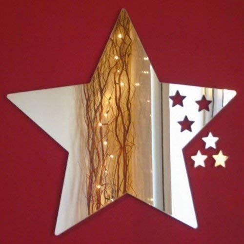 Stars out of Star Mirror & Three Little Stars 40cm x 40cm