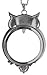 Owl Magnifier Magnifying Glass Pendant Necklace, 30