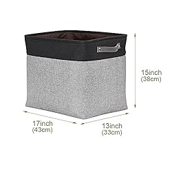 DECOMOMO Storage Baskets | Large Storage Bins 54.5L