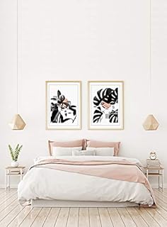 Brochas Decoracion Nordica Arte De La Pared Abstracta Pintura De