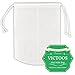 Victoos Best Nut Milk Bag - Large Reusable Almond Milk Bags - Food Grade Nylon Mesh Strainer - Yogurt and Cheese Maker - Cheesecloth Alternative - Tea and Juice Filter Almond Milk Maker