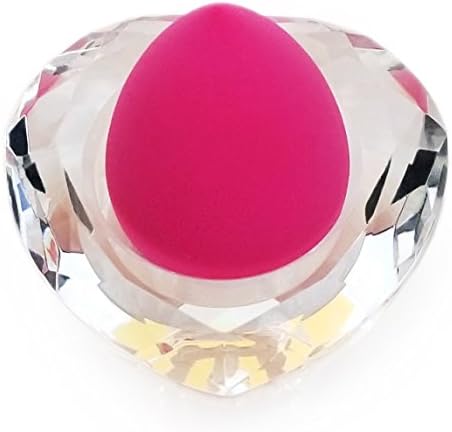 Diva Riot: Makeup Blender Holder"Crystal Crush Sponge Cup" - Dazzling Sponge Blender Cup and Cosmetic Organizer