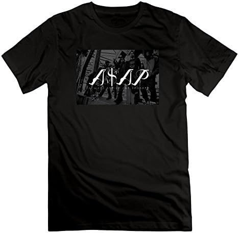 Mens A$AP Mob ASAP Rocky Always Strive And Prosper Stylish Cotton Tshirt Short Sleeve