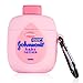 Gift-Hero Pink Gel Bottle Cartoon Case for Airpods, Funny Cute Cool Design for Girls Boys Kids Teens, Accessories Carabiner Protective Fun Fashion Character Skin Soft Silicone Cover for Air pods 2/1
