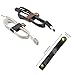 10 Pcs Leather Cable Straps Cable Tie Wraps Cord Management Holder Keeper Earphone Wrap Winder Wire Ties Cord Organizer for Work and Travel