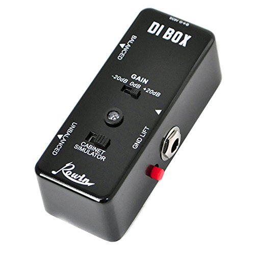 Sponsored Ad - Rowin Guitar Bass Passive DI Box Instrument to Balanced and Unbalanced Micro Direct Box Pedal
